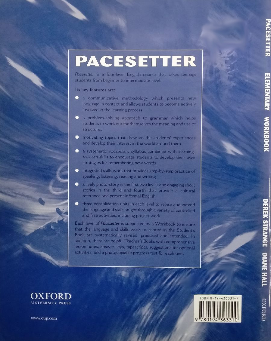 Pacesetter Elementary Workbook
