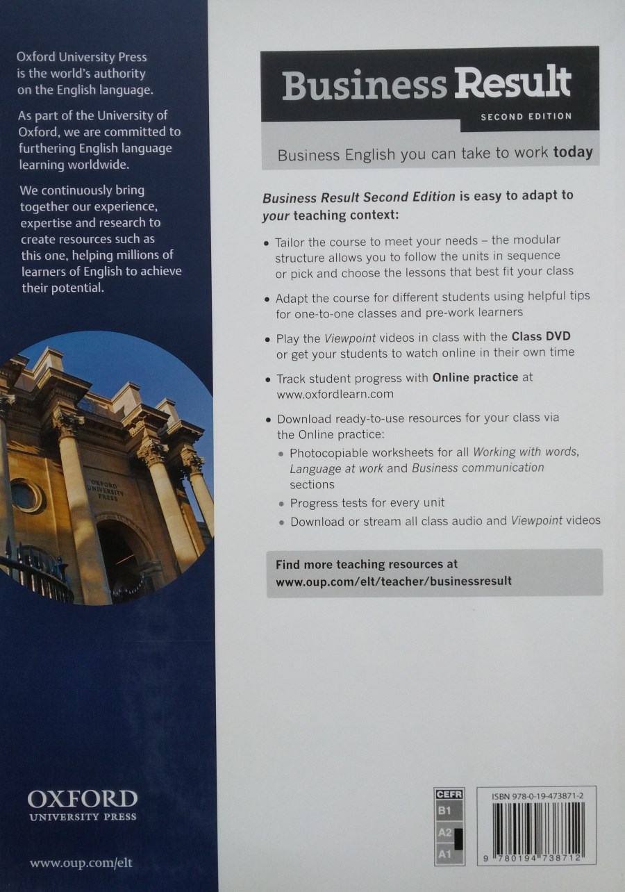 Business Result (2nd Edition) Elementary Teacher's Book and DVD