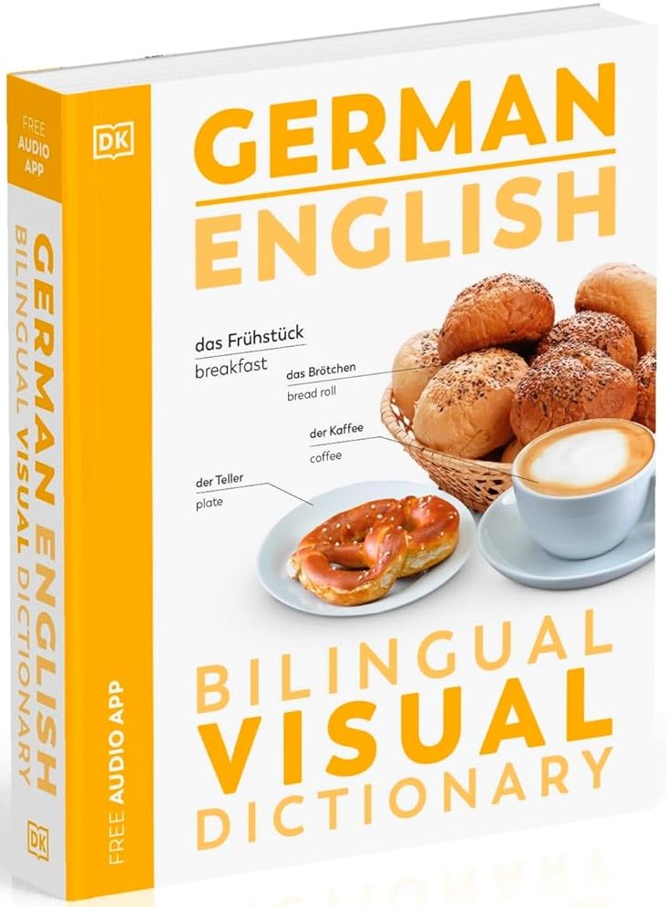 German-English Bilingual Visual Dictionary with Free Audio App