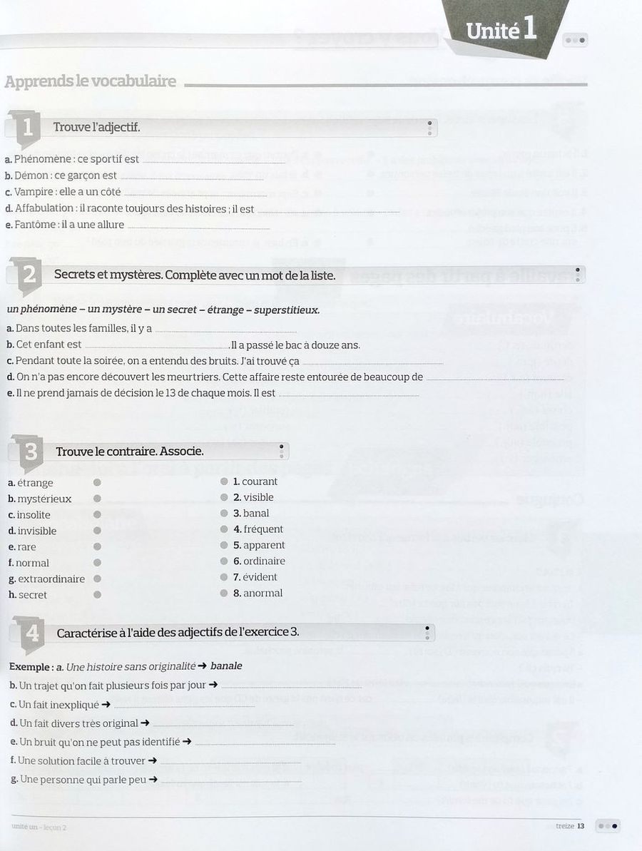Echo Junior B1 Cahier d'exercices