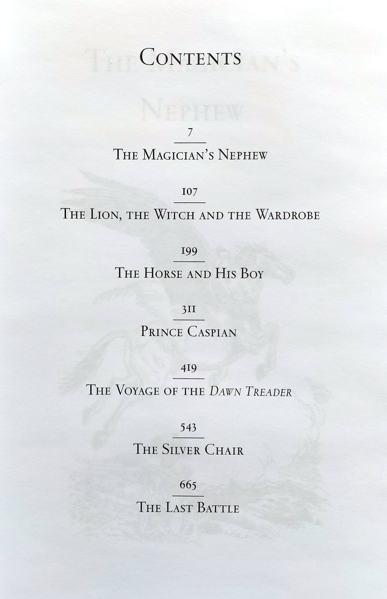 The Chronicles of Narnia 7 Books in 1