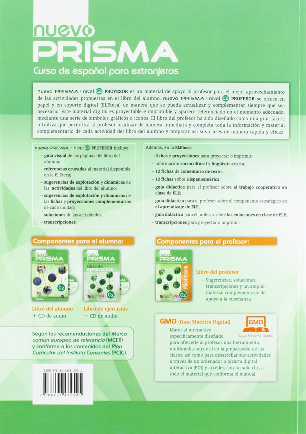 Nuevo Prisma С2 Libro del Profesor + Extension Digital