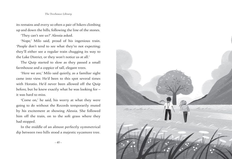 Pages & Co. 5 The Treehouse Library