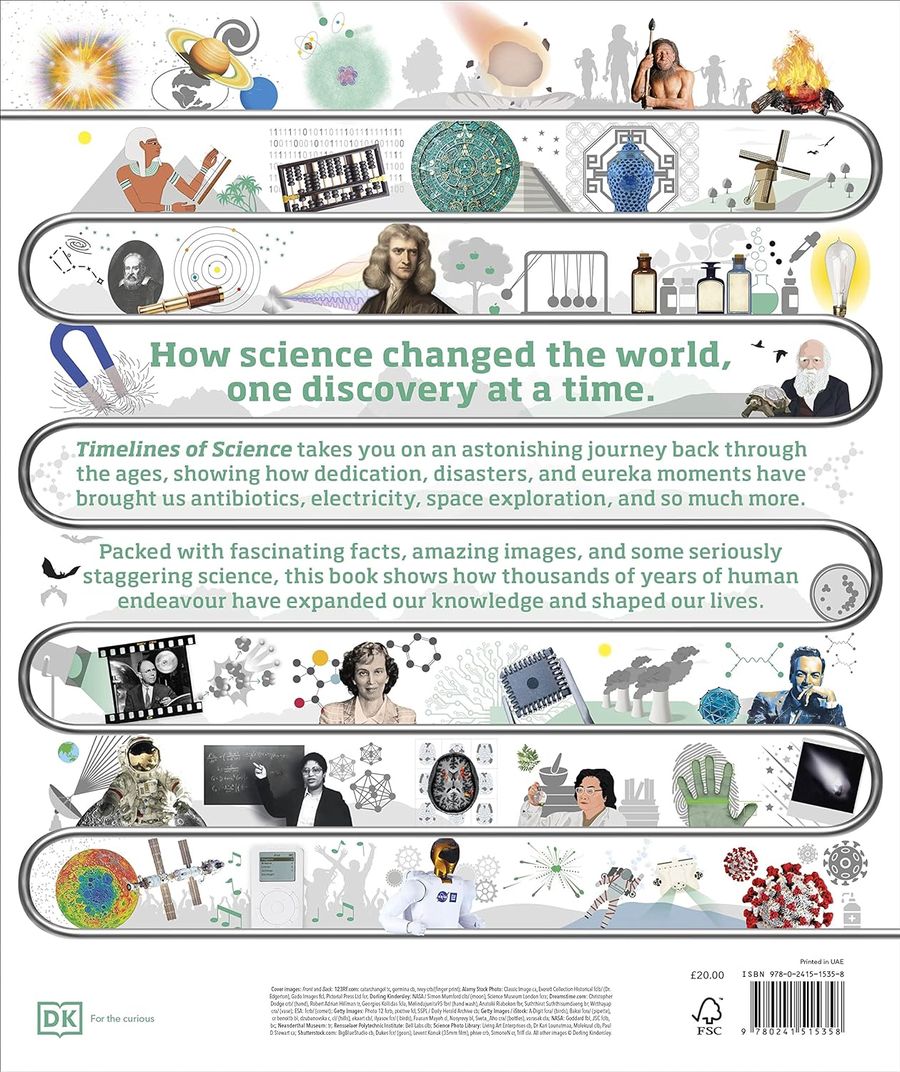 Timelines of Science From Fossils to Quantum Physics