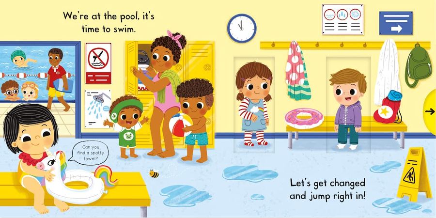 Busy Swimming