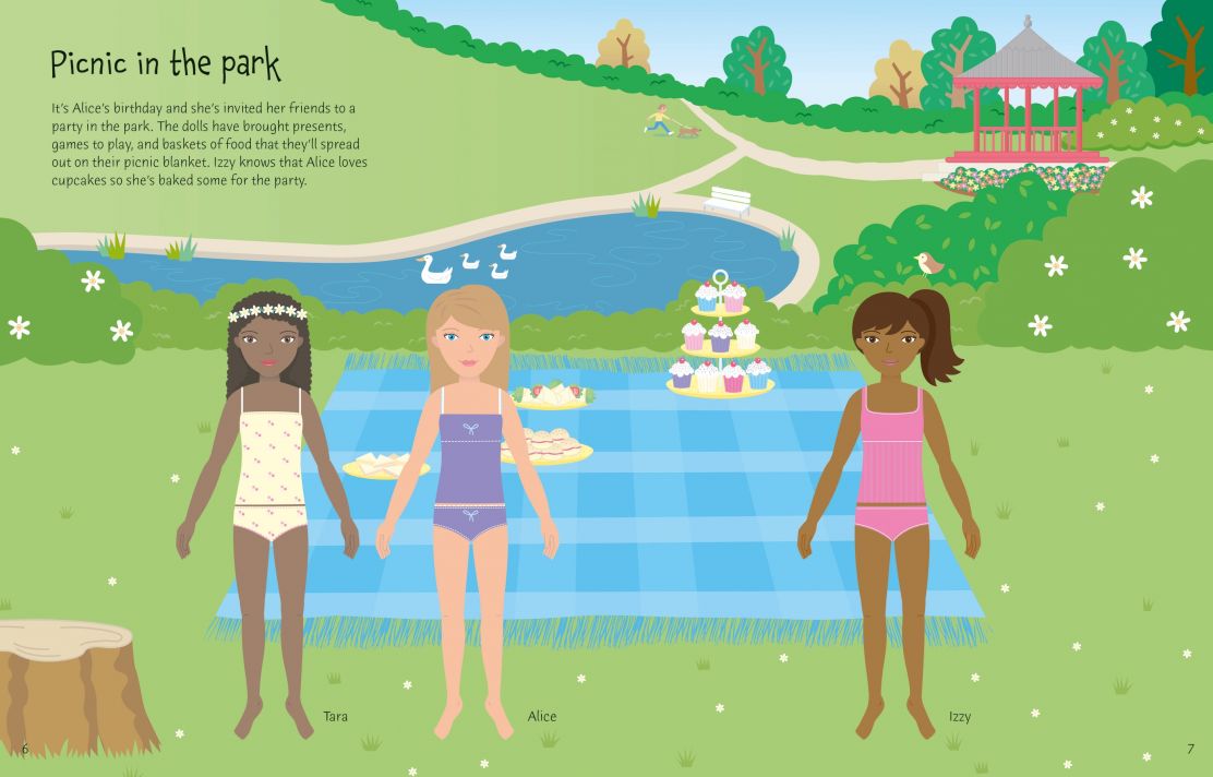 Usborne Sticker Dolly Dressing Parties