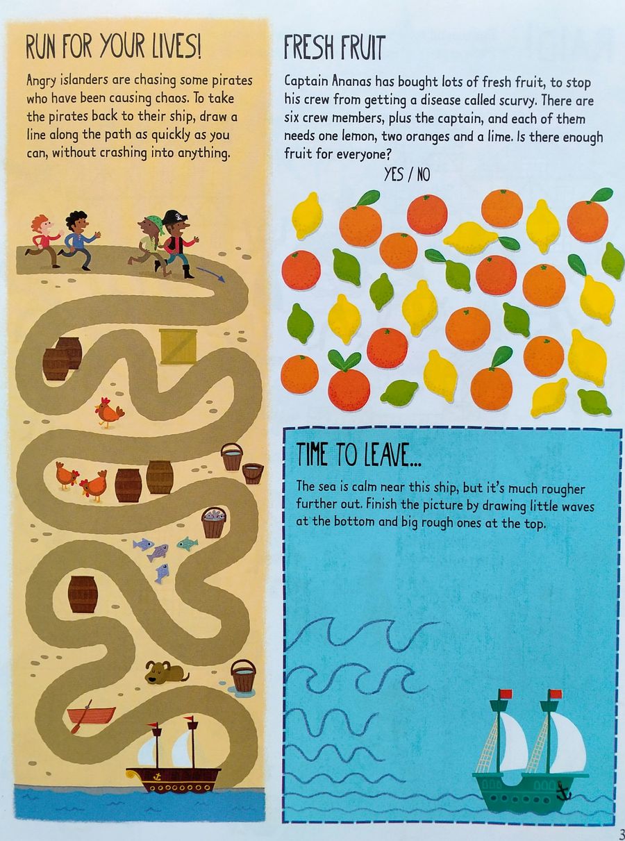 Pirate Activity Book