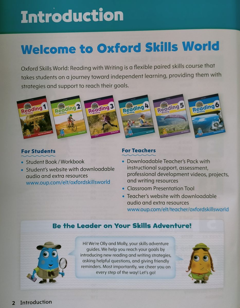 Oxford Skills World 4 Reading with Writing Student Book and Workbook