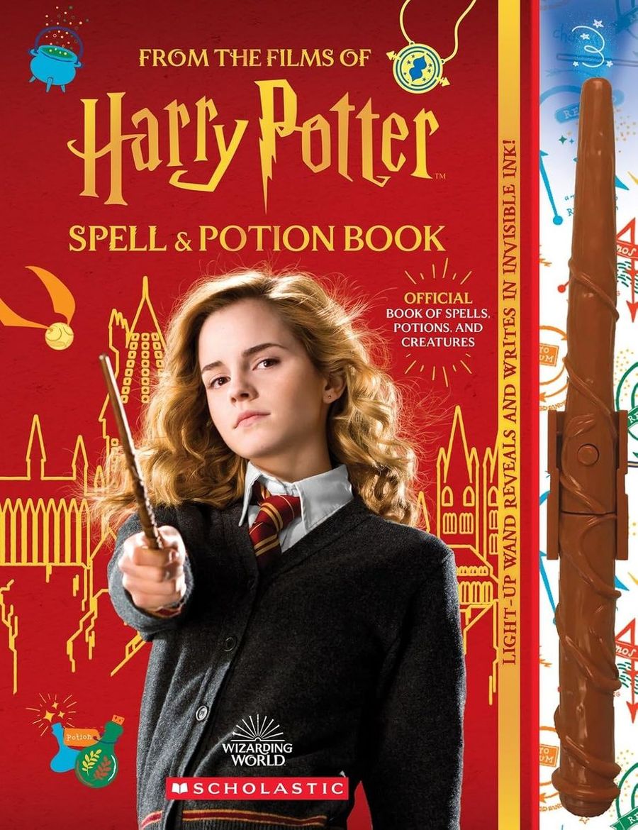 Harry Potter Spell and Potion Book Official Book of Spells, Potions, and Creatures