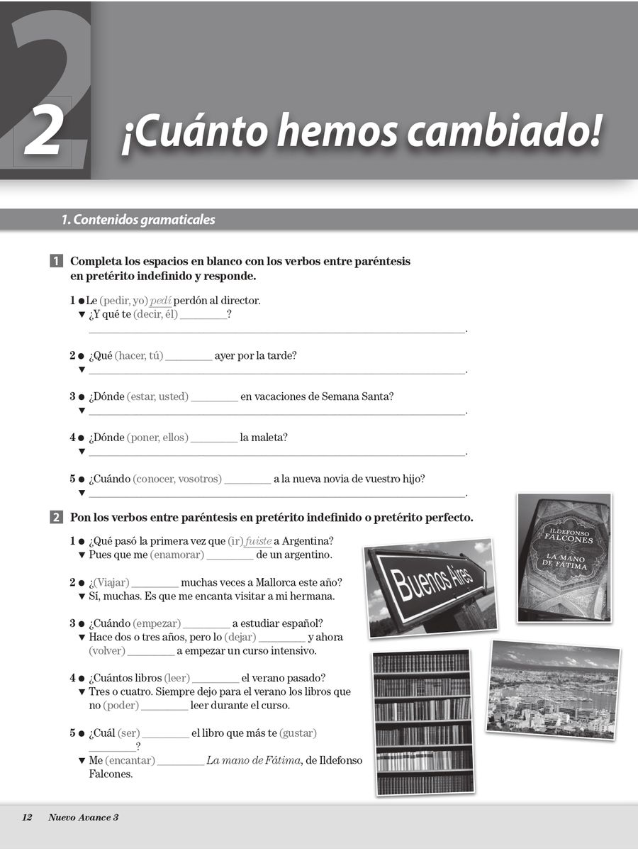 Nuevo Avance 3 Cuaderno de ejercicios + CD