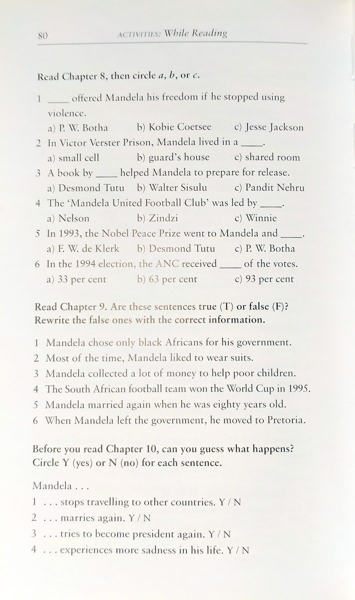 Oxford Bookworms Factfiles 4 Nelson Mandela with Audio Download (access card inside)