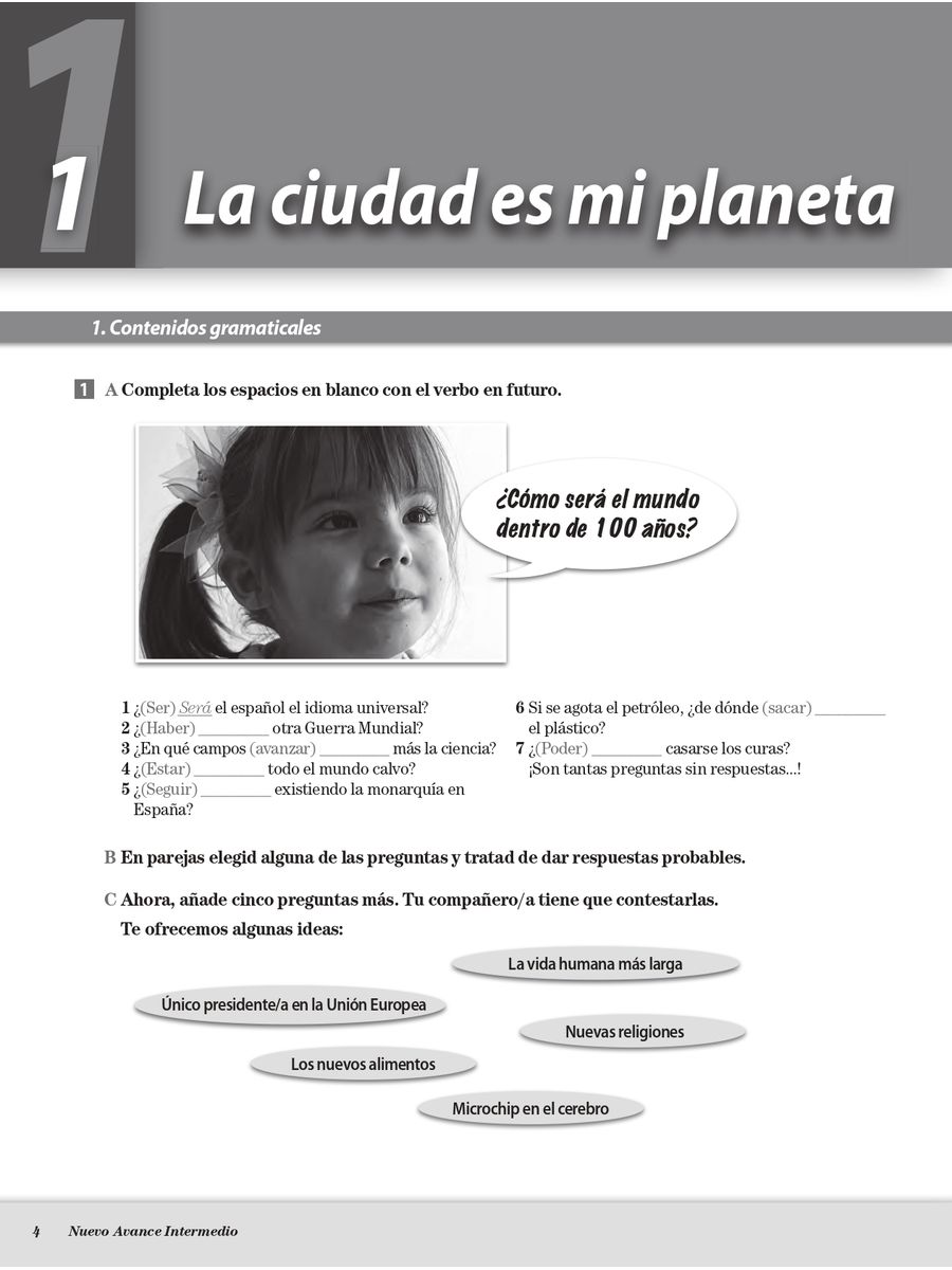 Nuevo Avance Intermedio Cuaderno de ejercicios + CD