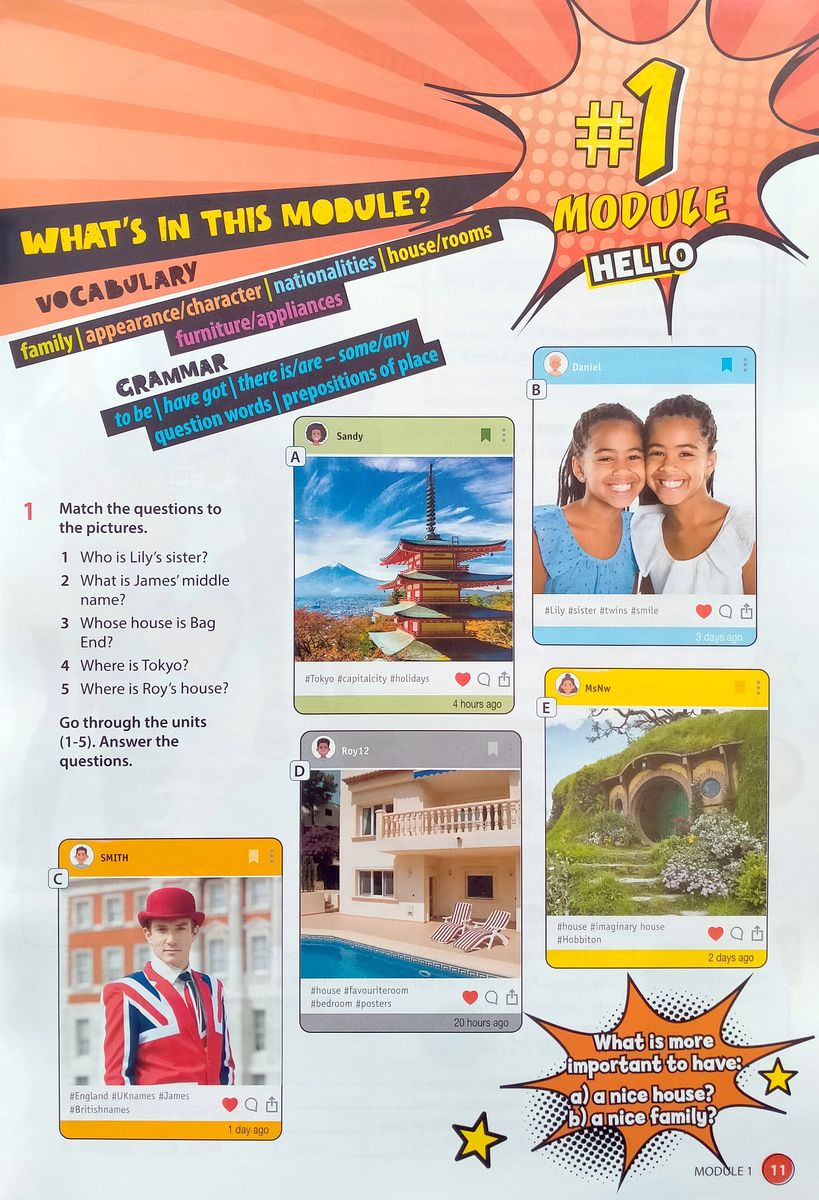 #English 1 Student's Book and Workbook with Digibook