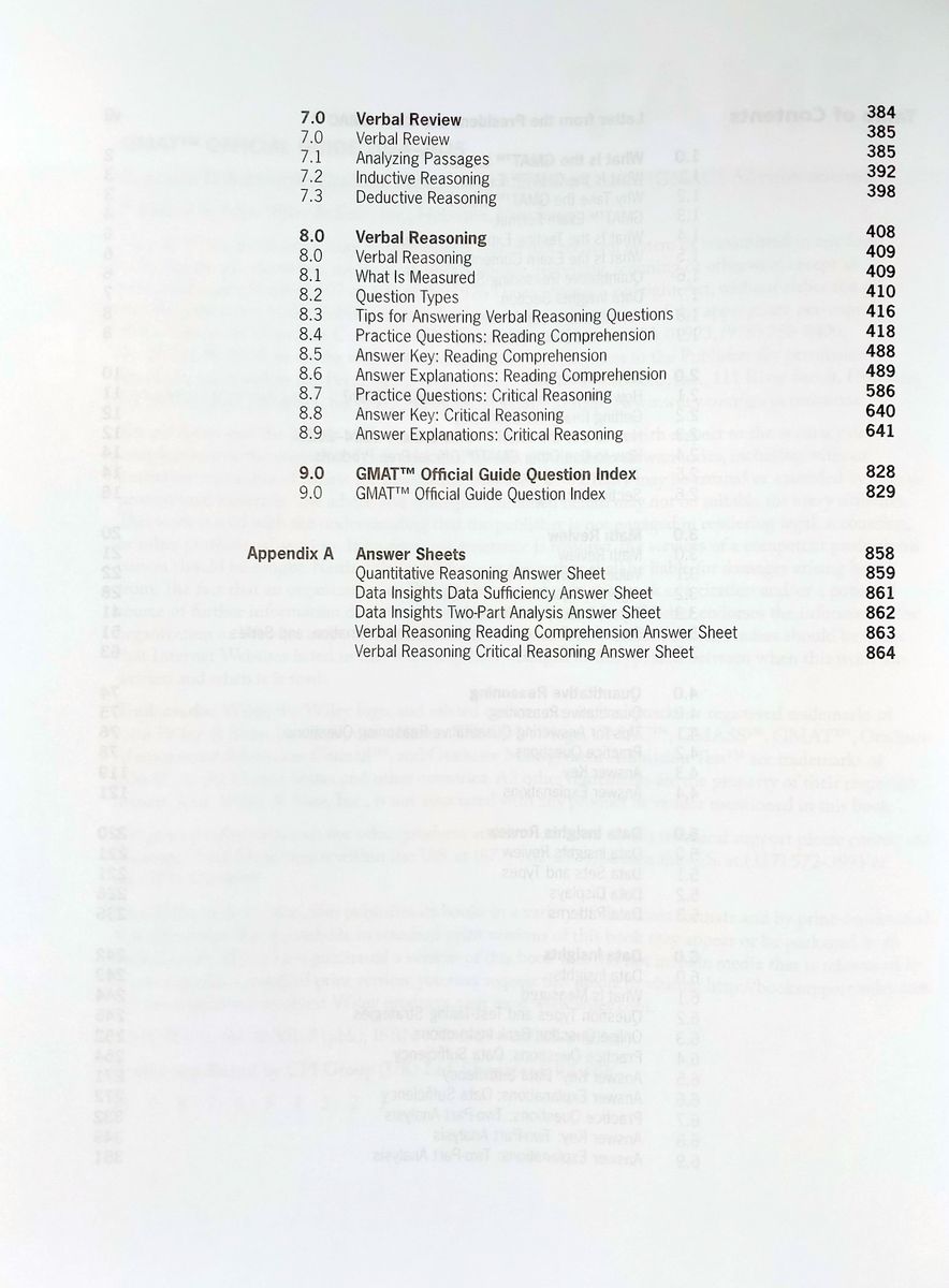 GMAT Official Guide 2024-2025 Book + Online Question Bank