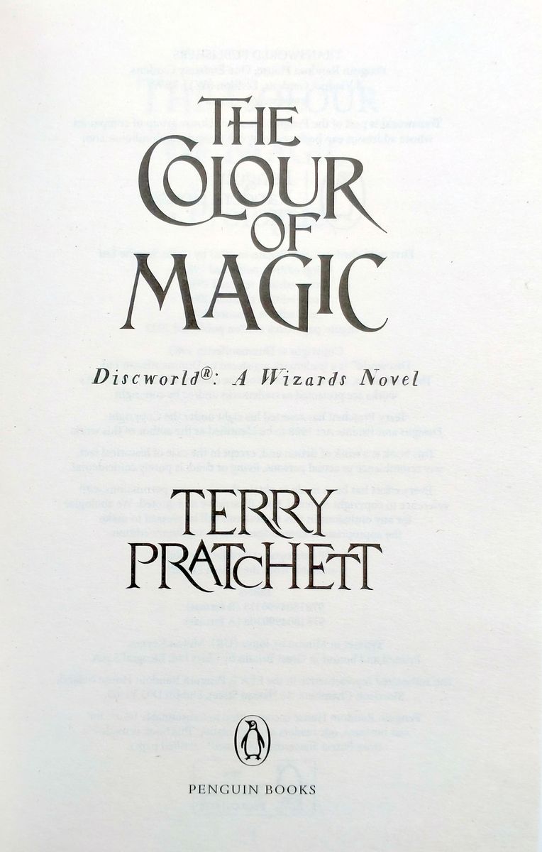 The Colour Of Magic (Discworld Novel 1)