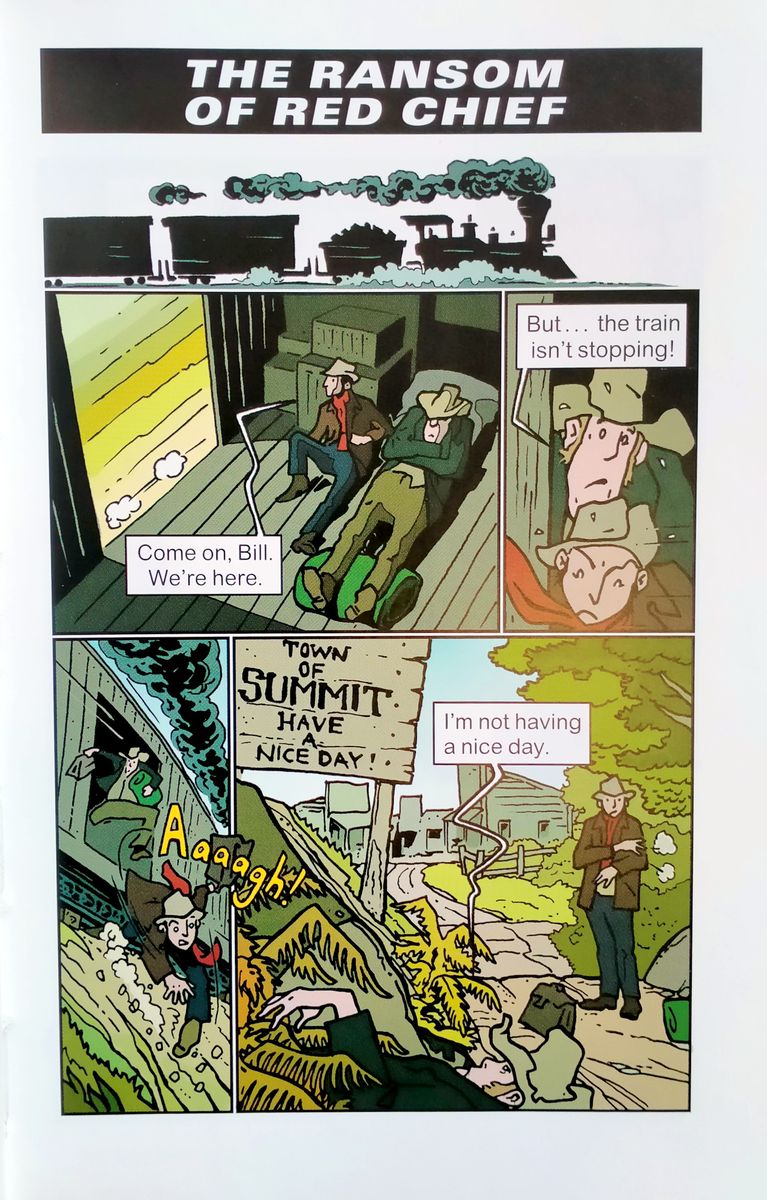 Oxford Bookworms Library  Starter The Ransom of Red Chief (Comic Strip)