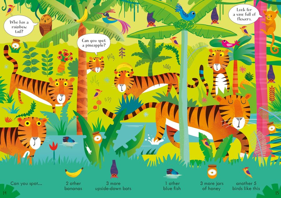Usborne Can you Spot In the Jungle