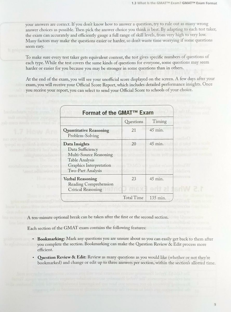 GMAT Official Guide Verbal Review 2024-2025 Book + Online Question Bank