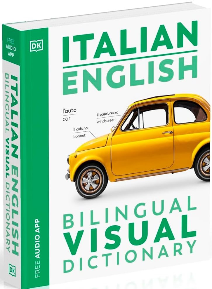 Italian-English Bilingual Visual Dictionary with Free Audio App