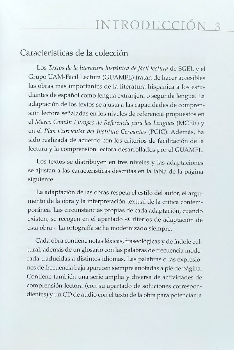 Literatura hispanica de Facil Lectura El Buscon + Audio