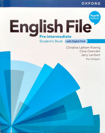 English File (4th edition)  Pre-Intermediate Student's Book with Digital Pack