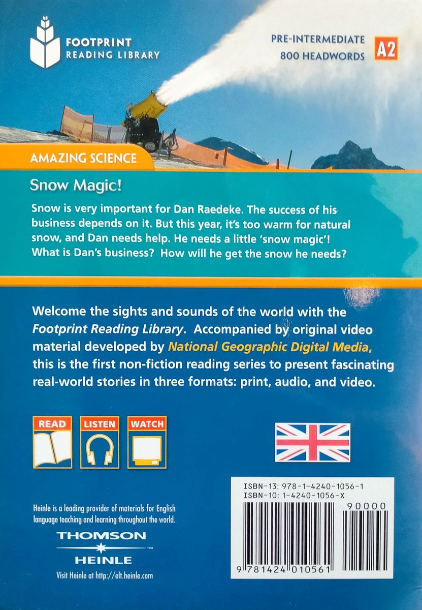 Footprint Reading Library 800 Headwords Snow Magic (A2)