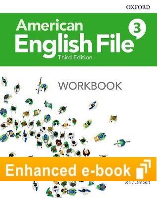 American English File (3rd Edition) 3 Workbook Book e-Book
