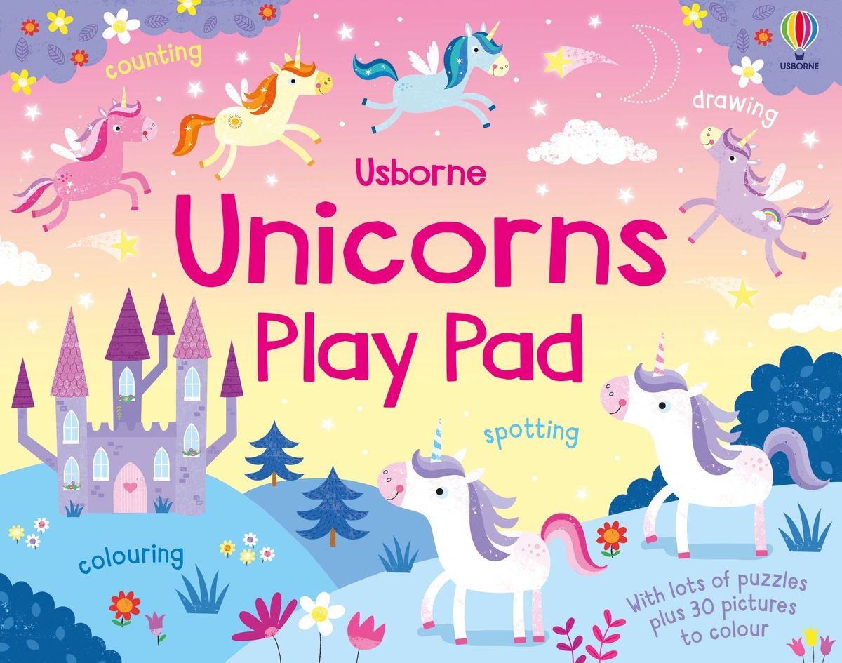 Usborne Unicorns Play Pad