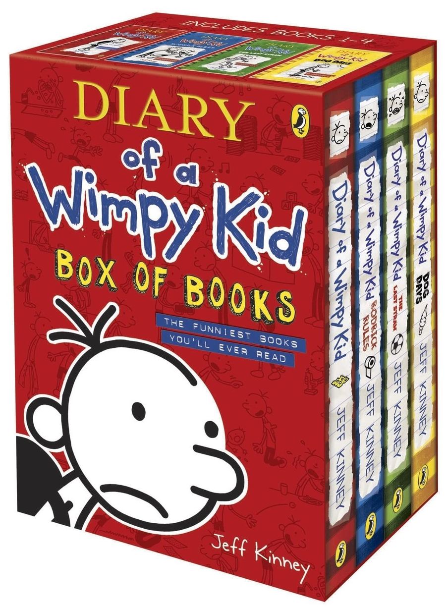 Diary of a Wimpy Kid Box of Books