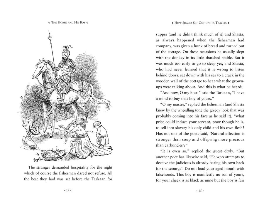 The Chronicles of Narnia 3 The Horse and His Boy