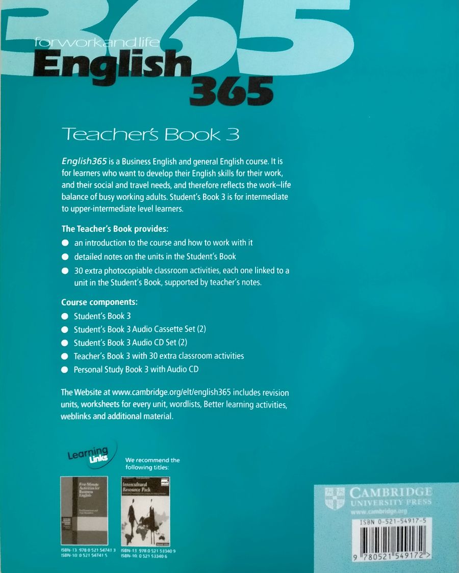English 365 3 Teacher's Book