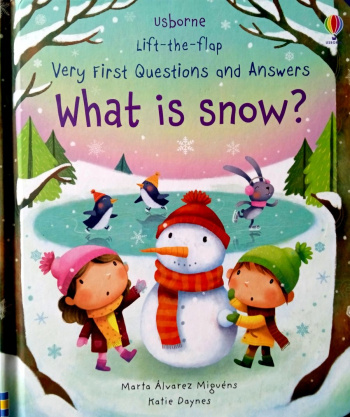 Usborne Lift-The-Flap Very First Questions and Answers What is Snow