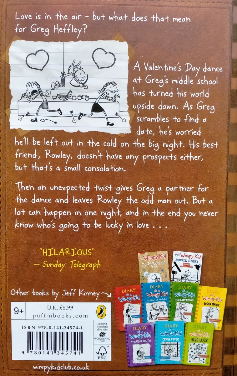 Diary of a Wimpy Kid Book 7 The Third Wheel