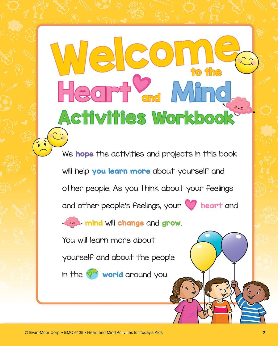 Heart and Mind Activities for Today's Kids Ages 8-9