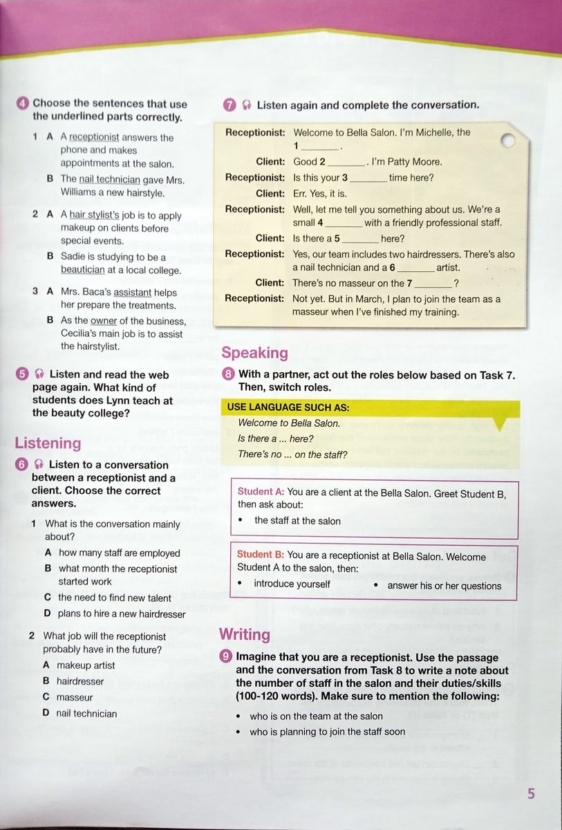 Career Paths Beauty Salon Student's Book with Digibook
