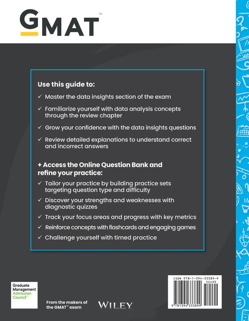 GMAT Official Guide Data Insights Review 2025-2026 Book + Online Question Bank