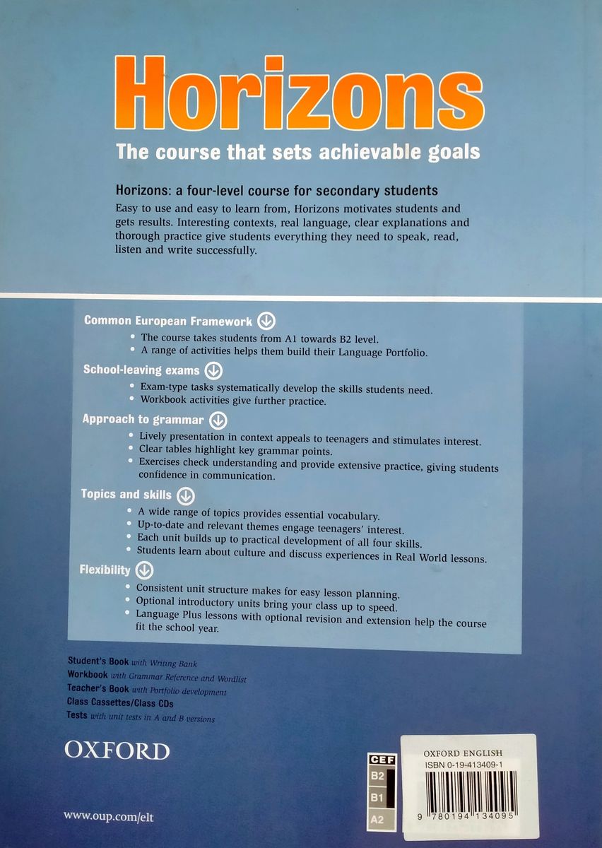 Horizons 4 Student Book with CD-ROM
