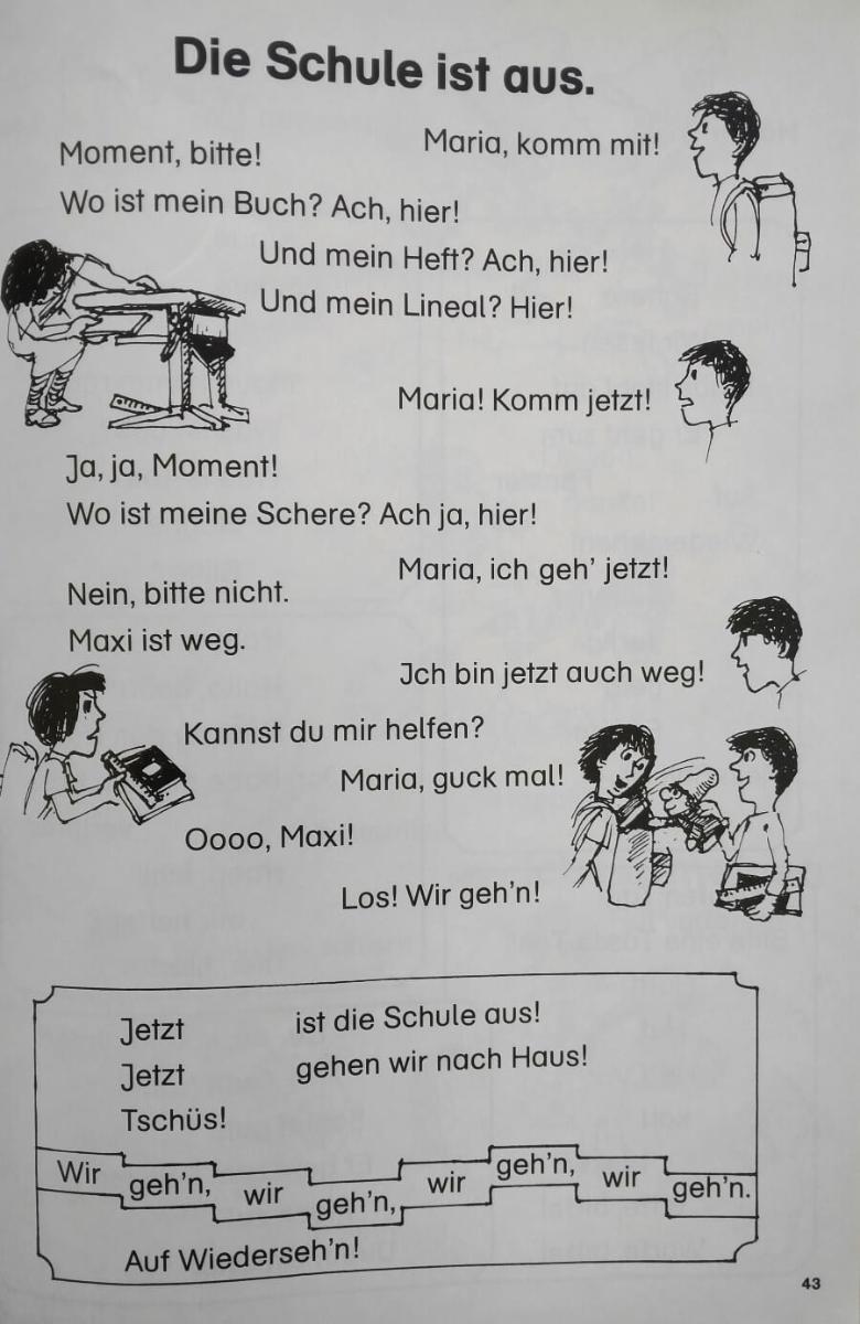 Komm Bitte! 1 Lesen