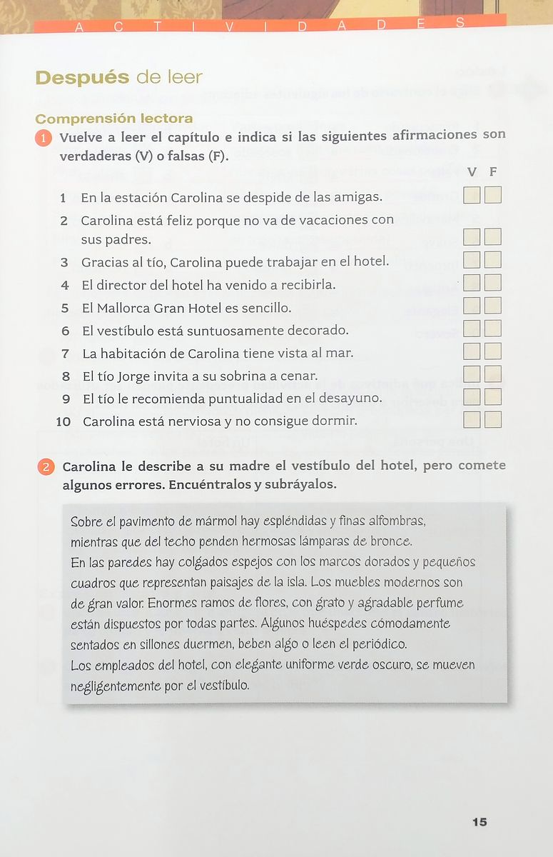 Leer y Aprender A2 Misterio en el Mallorca Gran Hotel + audio