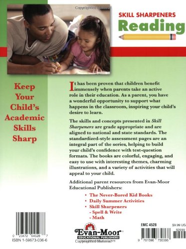 Skill Sharpeners Reading Grade K