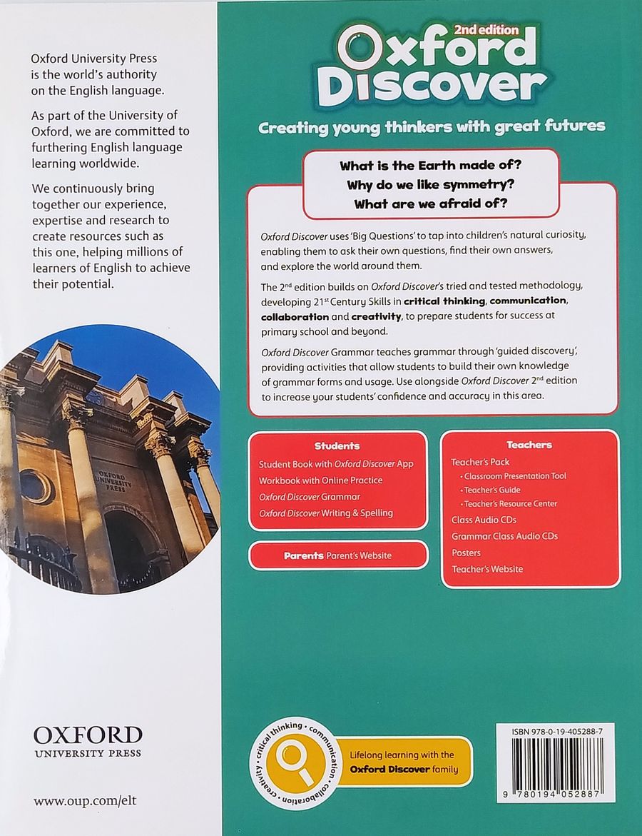 Oxford Discover (2nd edition) 6 Grammar Book
