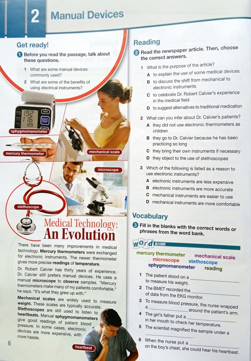 Career Paths Medical Equipment Repair Student's Book with Digibook