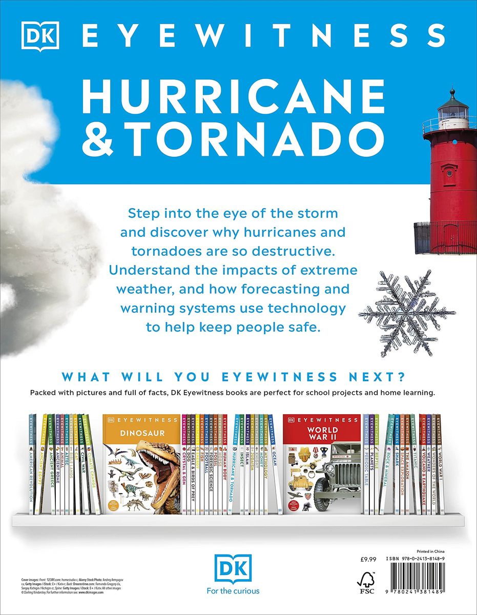 DK Eyewitness Hurricane and Tornado
