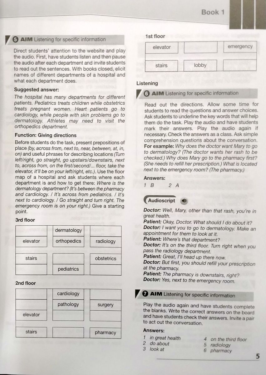 Career Paths Medical Teacher's Guide