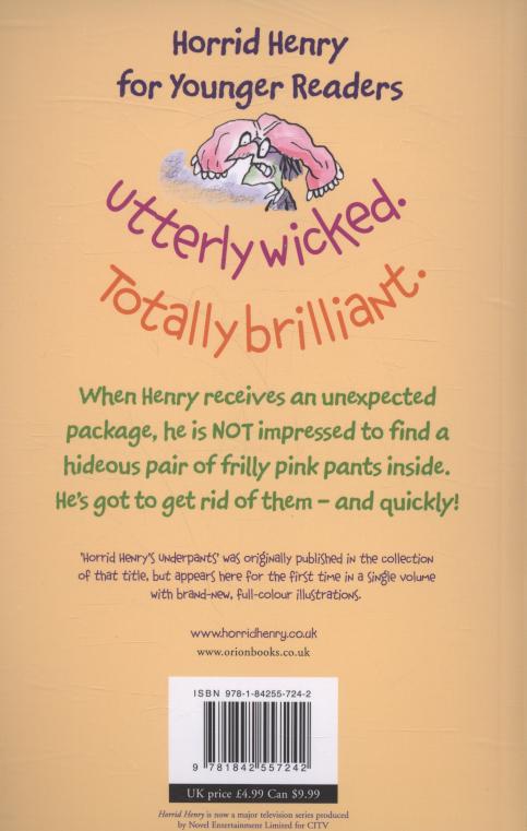 Early Reader Horrid Henry's Underpants