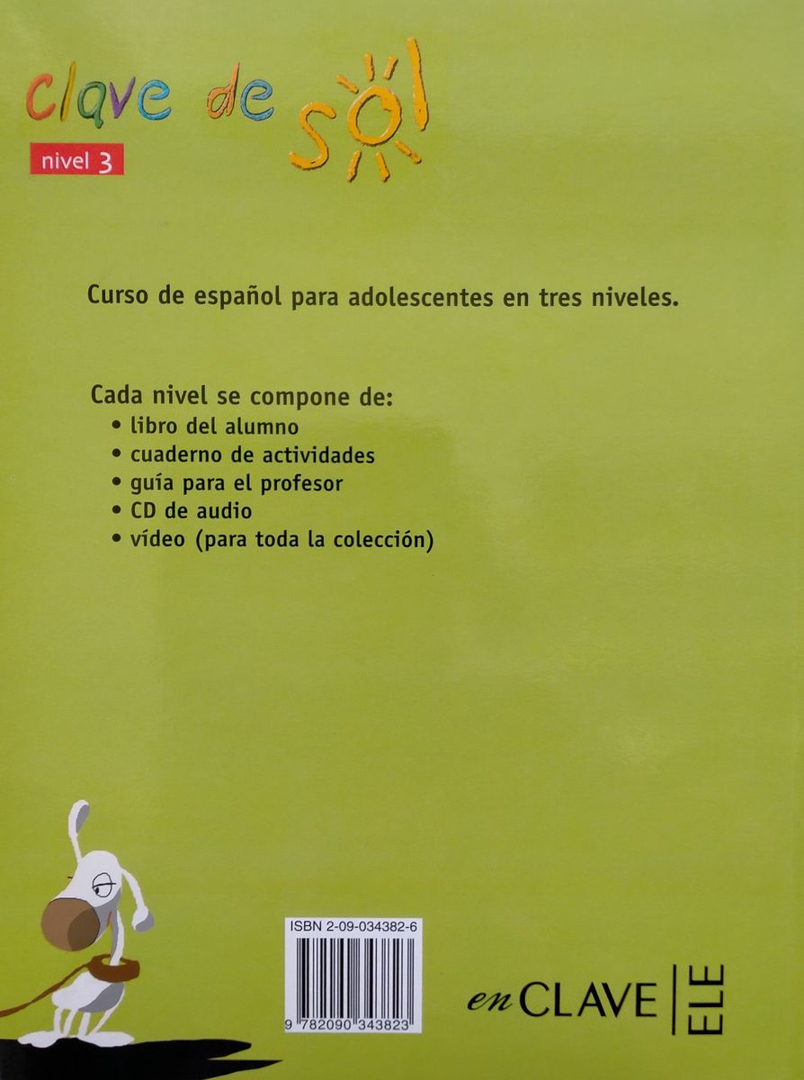Clave de sol 3 Cuaderno de actividades