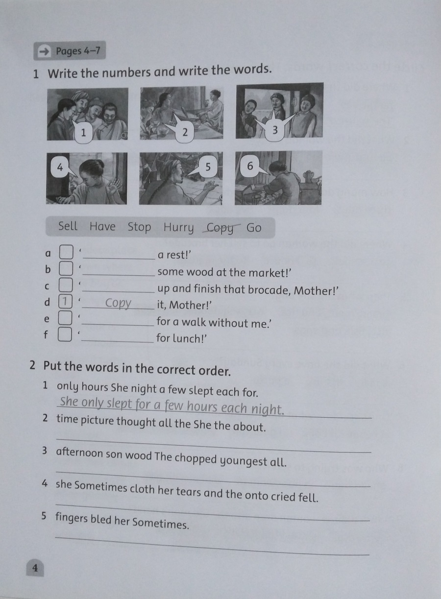 Classic Tales Level 5 The Magic Brocade Activity Book and Play