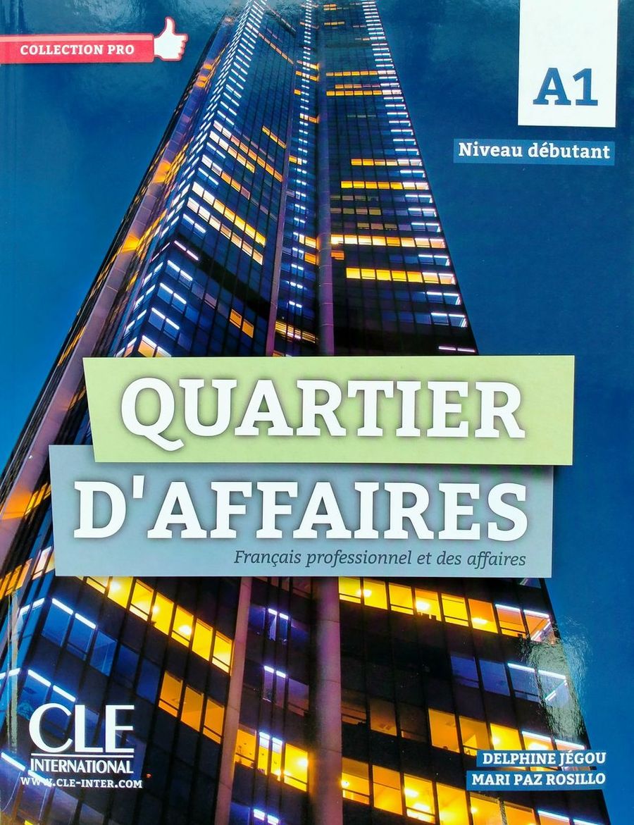 Quartier d'affaires A1 Livre + DVD-ROM