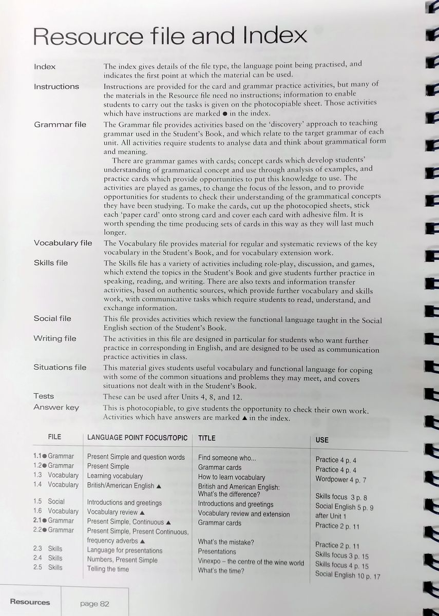 International Express Pre-Intermediate Teacher's Resource Book