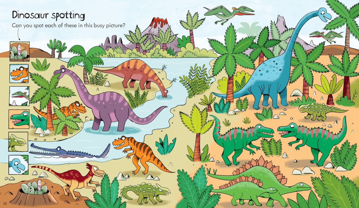 Little Children's Dinosaurs Activity Book